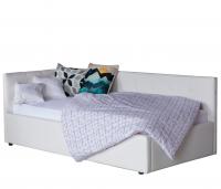 Купить односпальная кровать-тахта colibri 800 белый с подъемным механизмом | МебельСТОК