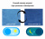 Купить мягкая кровать "stefani" 1800 синяя с подъемным механизмом | ZEPPELIN MOBILI