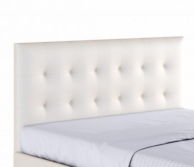 Мягкая кровать "Селеста" 1800 белая с подъемным механизмом с матрасом PROMO B COCOS | МебельСТОК