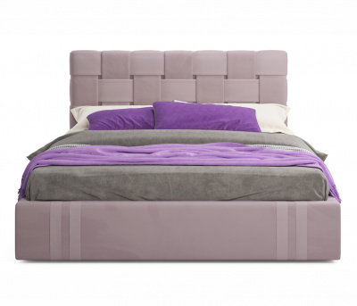 Купить мягкая кровать tiffany 1600 лиловая с подъемным механизмом | МебельСТОК
