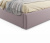 Купить интерьерная мягкая кровать verona 1600 лиловая с подъемным механизмом | МебельСТОК