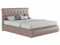 Мягкая интерьерная кровать "Амели" 1600  капучино | МебельСТОК