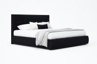 Купить мягкая кровать "selesta" 1800 темная с матрасом promo b cocos с подъемным механизмом | ZEPPELIN MOBILI