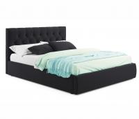 Купить мягкая кровать verona 1400 темная с подъемным механизмом | МебельСТОК