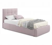 Купить мягкая кровать selesta 900 лиловая с подъемным механизмом | МебельСТОК