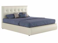 Мягкая интерьерная кровать "Селеста"1400 белая | МебельСТОК