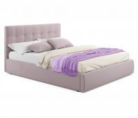 Купить мягкая кровать "selesta" 1800 лиловая с подъемным механизмом | МебельСТОК