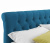 Купить мягкая кровать с тумбами ameli 1600 синяя с подъемным механизмом | МебельСТОК