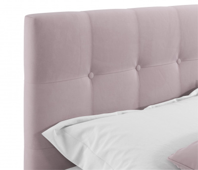 Купить мягкая кровать selesta 900 лиловая с ортопед.основанием | МебельСТОК