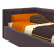 Купить односпальная кровать-тахта bonna 900 шоколад ортопед.основание с матрасом астра | МебельСТОК