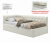 Купить мягкая кровать-тахта afelia 900 бежевая с ортопедическим основанием | МебельСТОК