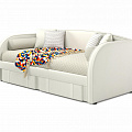 Купить белые односпальные кровати  | МебельСТОК