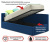 Купить односпальная кровать-тахта bonna 900 синяя с подъемным механизмом и матрасом promo b cocos | ZEPPELIN MOBILI