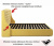 Купить мягкая кровать "stefani" 1800 желтая с подъемным механизмом | ZEPPELIN MOBILI