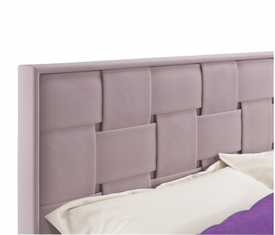 Купить мягкая кровать tiffany-о 1600 лиловая с подъемным механизмом | МебельСТОК