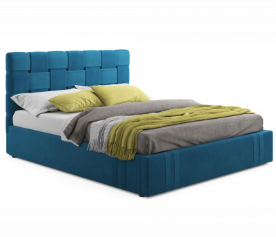 Комплект для сна Tiffany 1600 синий с подъемным механизмом | МебельСТОК