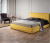 Купить мягкая кровать "selesta" 1400 желтая с матрасом гост с подъемным механизмом | ZEPPELIN MOBILI