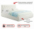 Купить мягкая кровать с тумбами verona 1600 беж с подъемным механизмом | МебельСТОК
