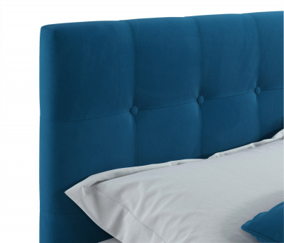 Купить мягкая кровать selesta 1200 синяя с ортопед.основанием с матрасом гост | ZEPPELIN MOBILI