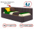 Купить односпальная кровать-тахта bonna 900 шоколад ортопед.основание с матрасом гост | МебельСТОК