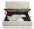 Купить мягкая кровать "stefani" 1600 беж с подъемным механизмом с орт.матрасом астра | ZEPPELIN MOBILI