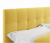 Купить мягкая кровать "selesta" 1400 желтая с ортопед.основанием с матрасом promo b cocos | ZEPPELIN MOBILI