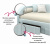 Купить мягкая кровать elda 900 мята пастель с ортопедическим основанием и матрасом гост | МебельСТОК