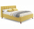 Купить мягкая кровать betsi 1600 желтая с подъемным механизмом и матрасом promo b cocos | ZEPPELIN MOBILI