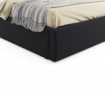 Купить мягкая кровать verona 1400 темная с ортопедическим основанием | МебельСТОК