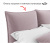 Купить мягкая кровать fly 1600 лиловая ортопед с матрасом basic soft grey | МебельСТОК