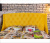 Купить мягкая кровать "stefani" 1400 желтая с подъемным механизмом | ZEPPELIN MOBILI