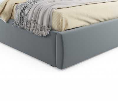 Купить мягкая кровать verona 1400 серая с подъемным механизмом | МебельСТОК