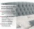 Купить мягкая кровать "stefani" 1800 серая с ортопед. основанием с матрасом promo b cocos | ZEPPELIN MOBILI